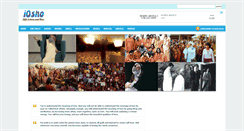 Desktop Screenshot of iosho.co.in